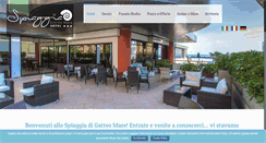 Desktop Screenshot of hotel-spiaggia.com